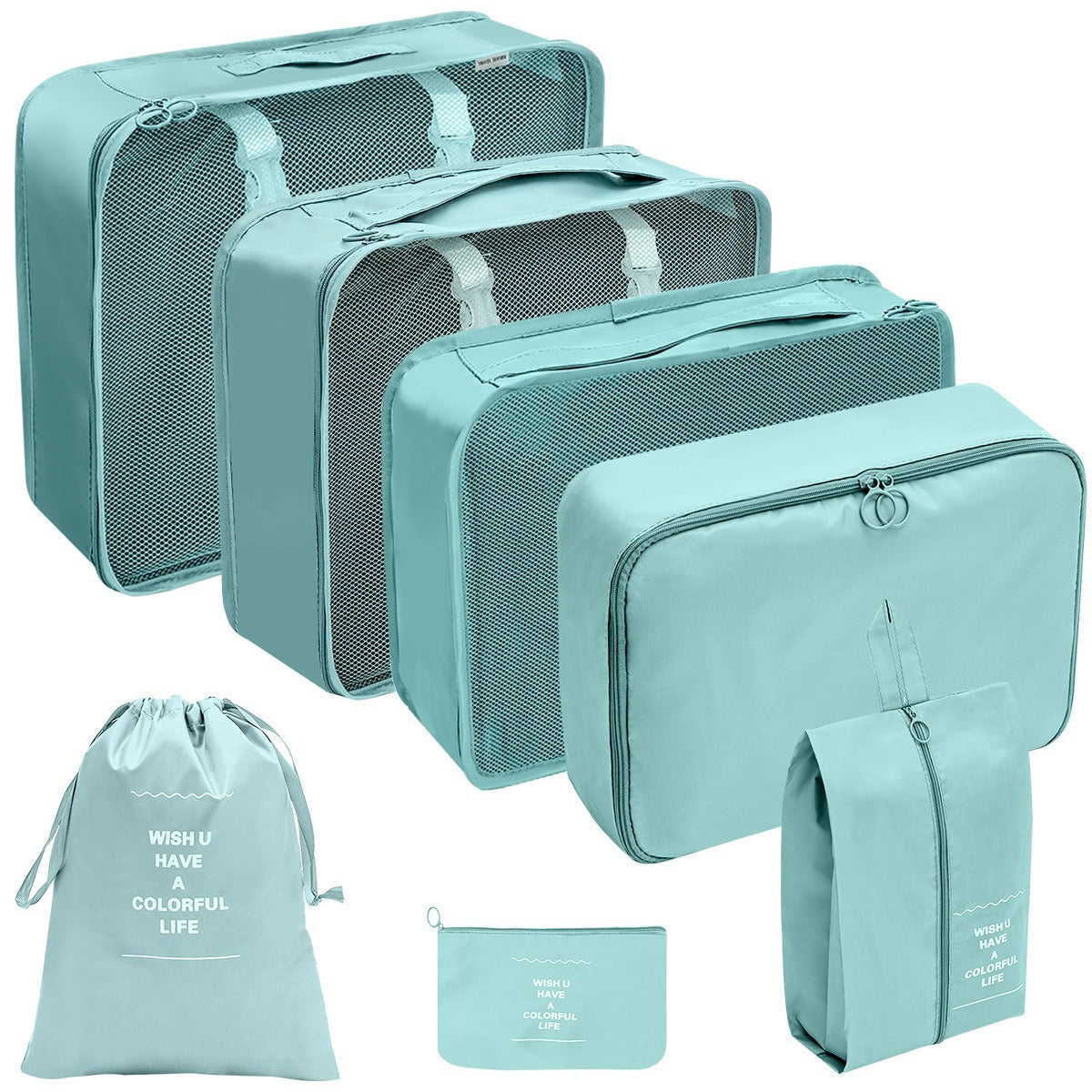 Waterproof Travel Luggage Organizer Set
